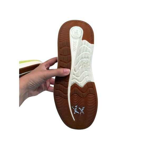 Kizik Brisbane Womens 11 Mens 8.5 Sweet Pea Hands Free Lace Up Comfort Sneakers - Picture 4 of 9